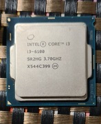 Intel I3-6100 100% sprawny