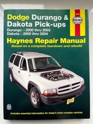 Dodge Durango Dakota Haynes iNSTRUKCJA NAPRAW