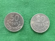 moneta 50 groszy gr zł 1986 r