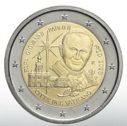 2 euro Watykan 100r urodzin Jana Pawła II 2020
