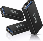 Adapter przejściówka Usb 3.0 A żeński na Usb 3.0 A żeński beczka