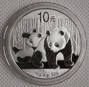 Chińska Panda 2010 1 oz Silver