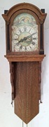 Stary wiszący zegar WUBA, do uzupełnienia duży
