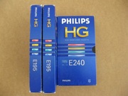 Kaseta video VHS Philips - 3 sztuki