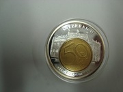 Medal waluty Europy Austria 50 groschen
