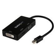 Adapter 3w1 mini DisplayPort na VGA DVI HDMI 