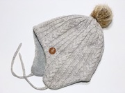 H&M ciepła czapka polar wełna 110/128 NAJLEPSZA!!1