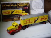 Matchbox  PETERBILT Tractor & Trailer Coca Cola