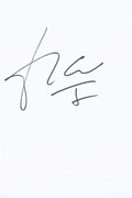Luis FIGO oryginalny autograf Real Barcelona Inter