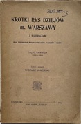 KRÓTKI RYS DZIEJÓW M. WARSZAWY