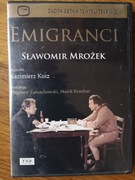 Emigranci Mrożek, Teatr, Kondrat, Zamachowski, DVD