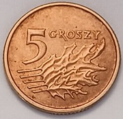 5 gr groszy 2003 r.