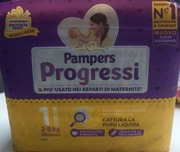 Pieluszki Pampers progressi 1  2-5 kg