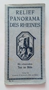 RELIEF PANORAMA DES RHEINES C.1920