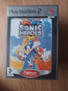 Gra sonic heroes na konsolę PlayStation 2 ps2