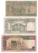 Iran - 200, 500, 2000 riali