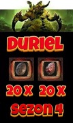 Diablo 4 SEZON 4 Duriel Shard Agony Slick Egg Łupy