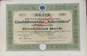 akcje 1000 marek, 1922 , Niemcy