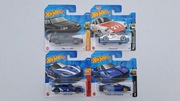 Zestaw 4 samochodzików HotWheels