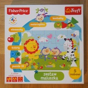 Puzzle Fisher Price zestaw maluszka