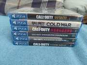 Kolekcja Call of Duty, 6 plyt, stan bdb+, ps4/ps5