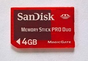 Karta Sandisk Pro Duo Produo 4GB
