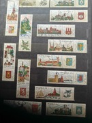 Klaser ze znaczkami pocztowymi 