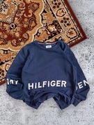 Tommy Hilfiger Denim bluza crewneck granatowa 