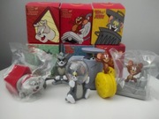 Tom i Jerry, zestaw figurek, nowe, 6 sztuk