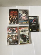 Gry Sony PSP - NFS, Tekken 6,Grand Turismo ,zestaw