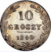 Moneta 10gr Królestwo Kongresowego 1840r
