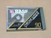 Kaseta BASF CHROME SUPER II 90 - Made in Germany