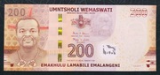 Suazi 200 emalangeni 2017 UNC