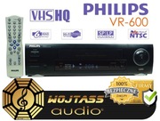 Magnetowid Philips VR600 6-głowic VHS NTSC wideo