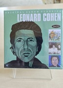 LEONARD COHEN - 3 ORIGINAL ALBUMS