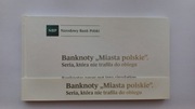 Album NBP "banknoty Miasta polskie"