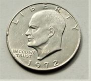 1 dolar 1972 bzm  one dollar Eisenhower Stan !!