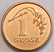 1 gr grosz 1998 r. b. ładna 
