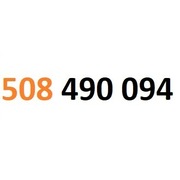 508 490 094 starter orange złoty numer #L 