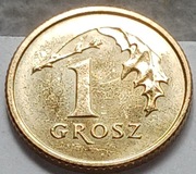 1 gr grosz 2001 r. bardzo ładna 