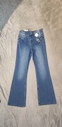 Spodnie Jeansowe Dziewczę dzwony COOL CLUB 158 cm