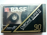 Kaseta BASF Chrome Super II 90. Nowa w folii