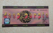 Deep Purple bilet kolekcjonerski 29.06.2004 W-wa