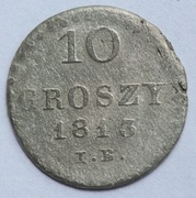 10 groszy 1813, IB, Księstwo Warszawskie