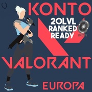 Konto Valorant|20lvl|EU|Ranga Iron