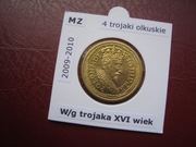 4 trojaki olkuskie 2009 lokalna moneta zastępcza