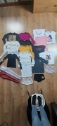 Paka t-shirt,spodenki leginsy 152 dziewczynka Zara