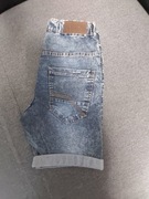 Reserved krótkie spodnie jeansowe 146cm BDB!