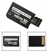 Adapter Produo Pro Duo do micro sd hc do 128gb PSP