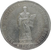 San Marino 5 lire 1898, Ag KM#6